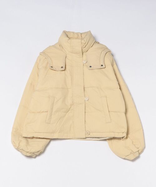 アイモハ（aimoha）/ポケットデザインショートダウン セール】ポケットデザインショートダウン（ダウンジャケット/コート