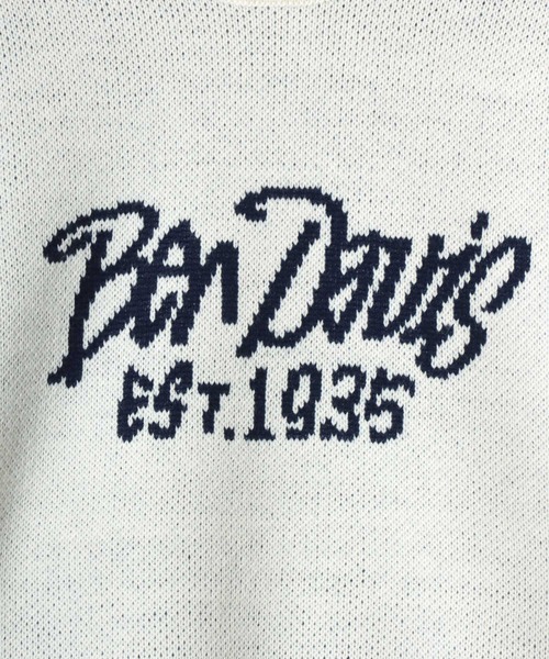 BEN DAVIS（ベンデイビス）の「BEN DAVIS/ベンデイビス TELEVISION KNIT TOP/オーバーサイズ ニット ストリート ロゴ セーター/レディース メンズ（ニット/セーター・メンズ・ブラック/オフホワイト/チャコール・L/M/XL）」の20枚目の写真