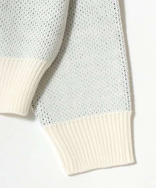 BEN DAVIS（ベンデイビス）の「BEN DAVIS/ベンデイビス TELEVISION KNIT TOP/オーバーサイズ ニット ストリート ロゴ セーター/レディース メンズ（ニット/セーター・メンズ・ブラック/オフホワイト/チャコール・L/M/XL）」の17枚目の写真