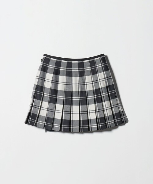 セール】【別注】＜O'NEIL of DUBLIN＞チェック コンビ ミニ スカート