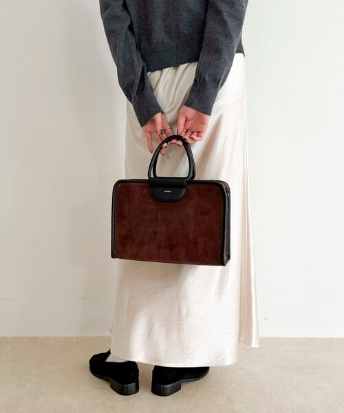 fredyemue☆web限定スエードバッグ美品 fredy emue（フレディエミュ） ショルダーバッグ バッグ 「WEB限定