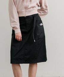 THE NORTH FACE（ザノースフェイス）の「日本未展開モデル THE NORTH FACE ザ・ノースフェイス WHITE LABEL ホワイトレーベル W'S NEILTON FLARE SKIRT ワンポイントロゴ刺繍ミディ丈ナイロンタイトスカート（スカート）」