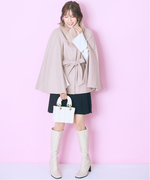 marun(マルン)の「<大きいサイズ> 袖口レース切替トップス marun(Tシャツ/カットソー・レディース・ブラック/アイボリー・L/5L/4L/3L/LL)」の5枚目の写真