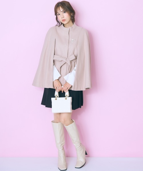 marun(マルン)の「<大きいサイズ> 袖口レース切替トップス marun(Tシャツ/カットソー・レディース・ブラック/アイボリー・L/5L/4L/3L/LL)」の13枚目の写真