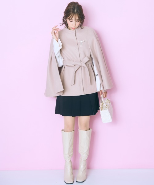 marun(マルン)の「<大きいサイズ> 袖口レース切替トップス marun(Tシャツ/カットソー・レディース・ブラック/アイボリー・L/5L/4L/3L/LL)」の14枚目の写真