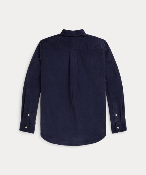 POLO RALPH LAUREN CHILDRENSWEAR（ポロ ラルフ ローレン チルドレンズウェア）の「コットン コーデュロイ シャツ（シャツ/ブラウス・キッズ・ブルー・XL/L/M/S）」の2枚目の写真