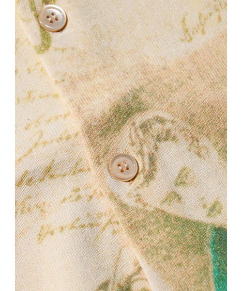 ABAHOUSE(アバハウス)の「【TOWNCRAFT 】PRINTED POLO CARDIGAN/ポロカーディガン/ユニセックス【WEB限定】(シャツ/ブラウス・メンズ・ホワイト/グリーン/ベージュ・M/L)」の19枚目の写真
