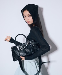 ANNA SUI NYC | フェイクレザーベルトデザインバッグ(ショルダーバッグ)