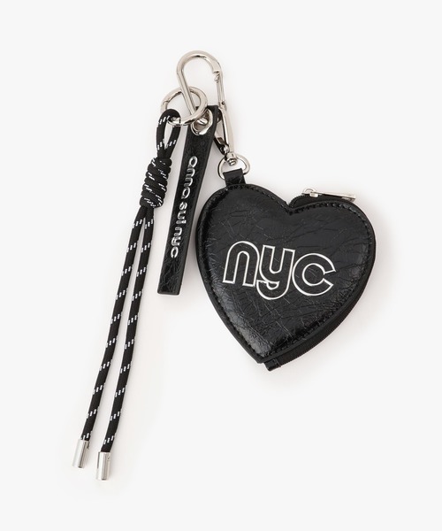 ANNA SUI NYC（アナ スイ エヌ ワイ シー）の「フェイクレザーベルトデザインバッグ（ショルダーバッグ・レディース・シルバー/ブラック・FREE）」の4枚目の写真