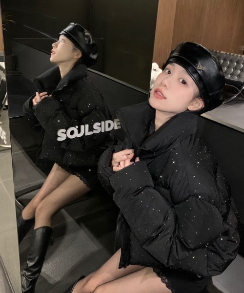 新品未使用♡ スナイデル ツイードダウン MIX ダウンジャケット ラメ ボア 通常商品のアイテム｜SNIDEL(スナイデル)の通販サイト【公式】