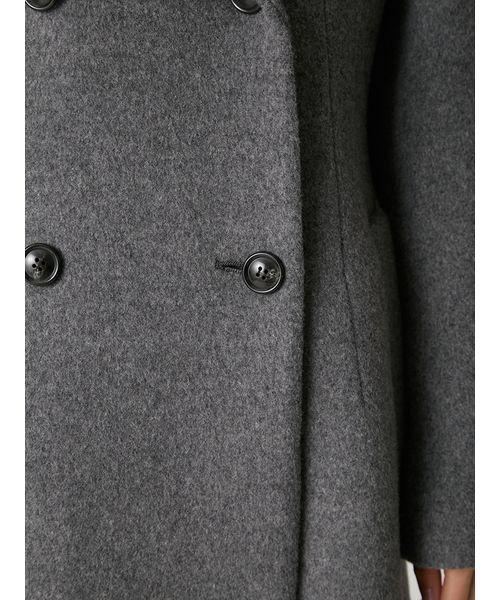 FRAY I.D（フレイアイディー）の「ビッグカラーウールコート（ダッフルコート・レディース・ブルー/グレー/ブラウン・1/0）」の14枚目の写真