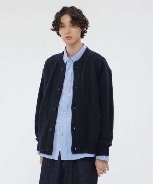 MHL.（エムエイチエル）の「FINE SHETLAND（カーディガン/ボレロ