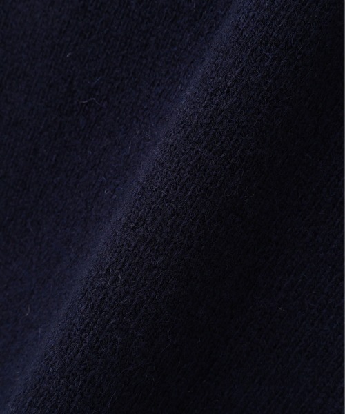 MHL.（エムエイチエル）の「FINE SHETLAND（カーディガン/ボレロ・メンズ・ブラウン/ネイビー・LARGE/MEDIUM）」の9枚目の写真