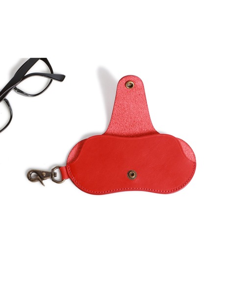Buttero Leather Glasses Case