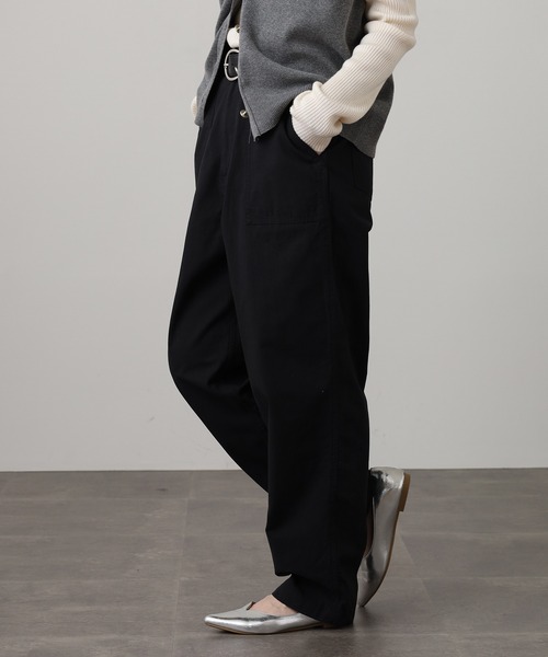 OMNES（オムネス）の「ダンプベイカーパンツ（その他パンツ・レディース・ブルー/アイボリー/カーキ/ブラック・M/L）」の13枚目の写真