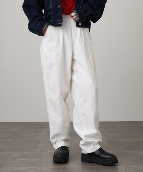 OMNES（オムネス）の「ダンプベイカーパンツ（その他パンツ・レディース・ブルー/アイボリー/カーキ/ブラック・M/L）」の15枚目の写真