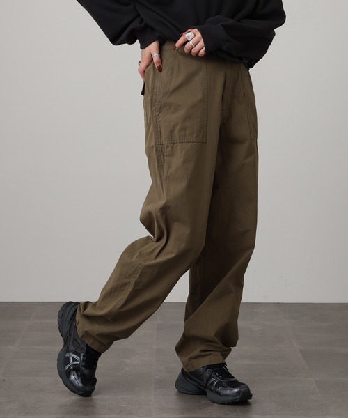 OMNES（オムネス）の「ダンプベイカーパンツ（その他パンツ・レディース・ブルー/アイボリー/カーキ/ブラック・M/L）」の9枚目の写真