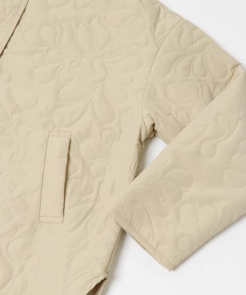 セール】ノーカラー中綿ブルゾン（ノーカラージャケット）｜ITEMS