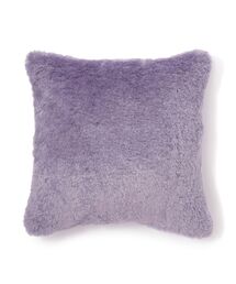 Francfranc（フランフラン）の「ファー クッションカバー 45×45 パープル（M-058）（クッション/クッションカバー）」