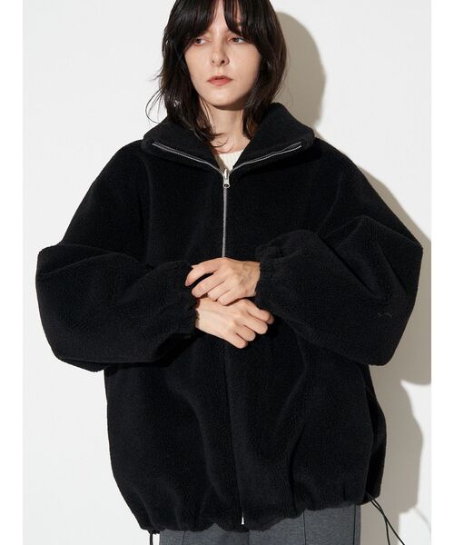 2WAYボアフェイクレザーコート（その他アウター）｜ELENDEEK（エレン