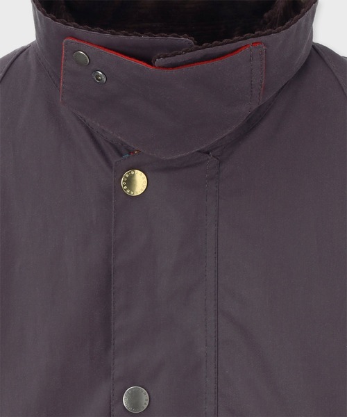 Paul Smith（ポールスミス）の「"Paul Smith Loves Barbour" Bedale ワックスジャケット / 253700 MWX2515（その他アウター・メンズ・パープル・36/38/40/42）」の2枚目の写真