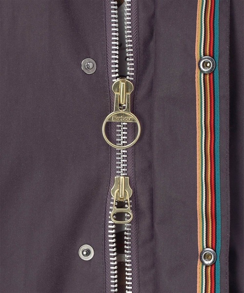 Paul Smith（ポールスミス）の「"Paul Smith Loves Barbour" Bedale ワックスジャケット / 253700 MWX2515（その他アウター・メンズ・パープル・36/38/40/42）」の4枚目の写真