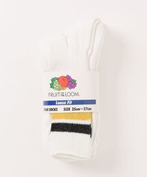 FRUIT OF THE LOOM(�t���[�c�I�u�U���[��)��Q FTL3P DadSocks���C��(white)(�\�b�N�X/�C��)