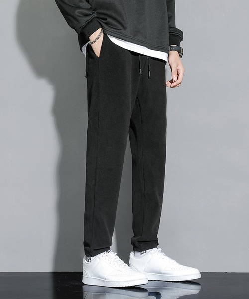 aimoha(アイモハ)の「フリースパンツ/Fleece pants (AW)(その他パンツ・メンズ・ブラック/ダークグレー/ブラウン・XXX-LARGE/XX-LARGE/X-LARGE)」の2枚目の写真