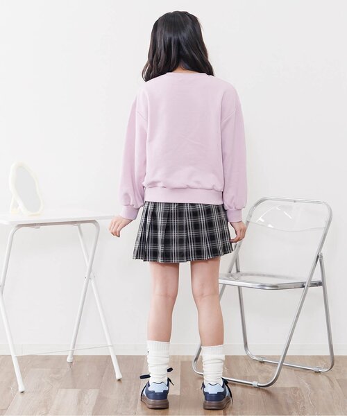 algy（アルジー）の「【セレモニー対応】ベルト付きスカパン（スカート・キッズ・ブラウン/グレー/ブラック・XX-SMALL/X-SMALL/MEDIUM/SMALL）」の5枚目の写真