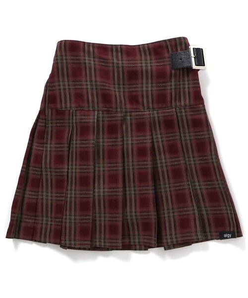 algy（アルジー）の「【セレモニー対応】ベルト付きスカパン（スカート・キッズ・ブラウン/グレー/ブラック・XX-SMALL/X-SMALL/MEDIUM/SMALL）」の13枚目の写真