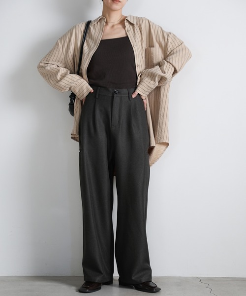 モカさん専用 サイドポケットストレートスラックスパンツ（スラックス）｜select