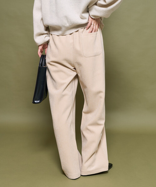 ベロアライク コーデュロイ イージーパンツ（その他パンツ）｜FREAK'S