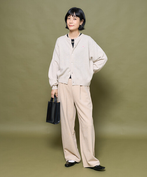 FREAK'S STORE（フリークスストア）の「ベロアライク コーデュロイ イージーパンツ（その他パンツ・レディース・ネイビー/ブラウン/オフホワイト/チャコールグレー・SMALL/MEDIUM）」の16枚目の写真