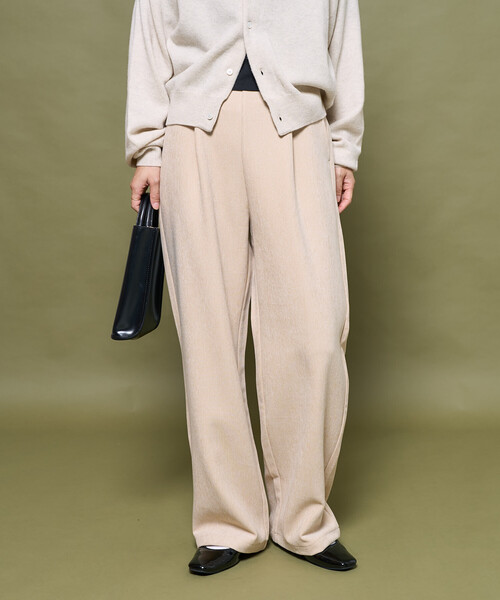 FREAK'S STORE（フリークスストア）の「ベロアライク コーデュロイ イージーパンツ（その他パンツ・レディース・ネイビー/ブラウン/オフホワイト/チャコールグレー・SMALL/MEDIUM）」の20枚目の写真