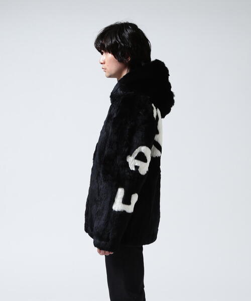 ROYAL FLASH（ロイヤルフラッシュ）の「FR(13)NDS /フレンズ/Rabbit Fur PK（ブルゾン・メンズ・ブラック・F）」の10枚目の写真