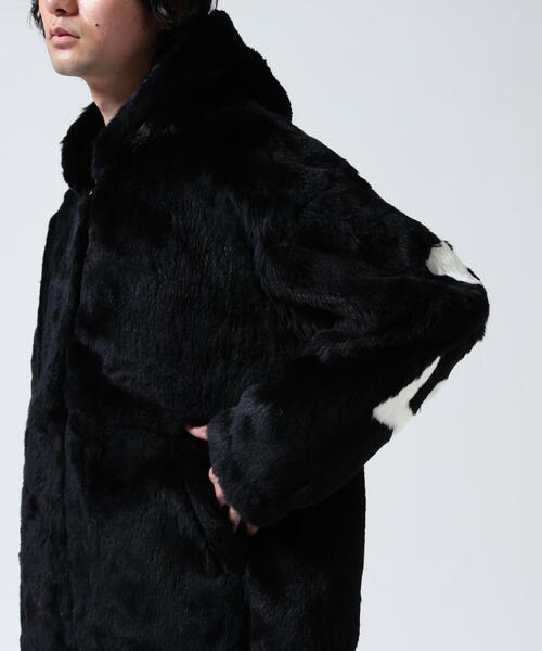 ROYAL FLASH（ロイヤルフラッシュ）の「FR(13)NDS /フレンズ/Rabbit Fur PK（ブルゾン・メンズ・ブラック・F）」の13枚目の写真