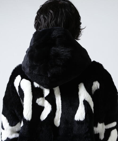 ROYAL FLASH（ロイヤルフラッシュ）の「FR(13)NDS /フレンズ/Rabbit Fur PK（ブルゾン・メンズ・ブラック・F）」の15枚目の写真
