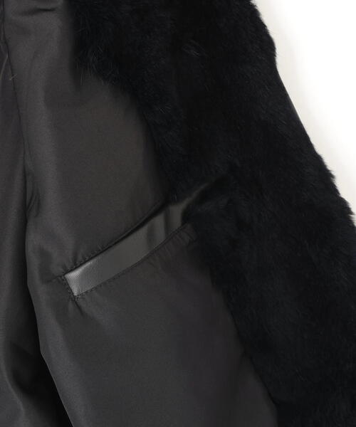 ROYAL FLASH（ロイヤルフラッシュ）の「FR(13)NDS /フレンズ/Rabbit Fur PK（ブルゾン・メンズ・ブラック・F）」の19枚目の写真