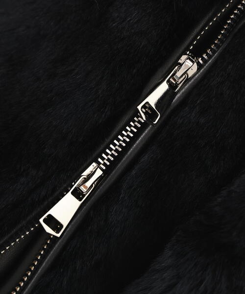 ROYAL FLASH（ロイヤルフラッシュ）の「FR(13)NDS /フレンズ/Rabbit Fur PK（ブルゾン・メンズ・ブラック・F）」の20枚目の写真