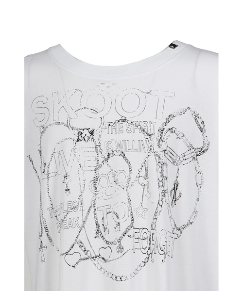 SKOOT(スクート)の「MILLIONAIRES SANS AME T-SHIRT(Tシャツ/カットソー・メンズ・ホワイト・SMALL/MEDIUM/LARGE)」の3枚目の写真