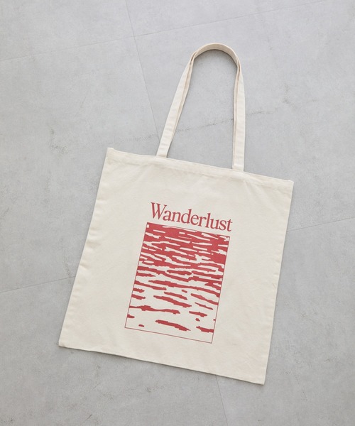 COLONY 2139(コロニートゥーワンスリーナイン)の「キャンバストートバッグ(トートバッグ・レディース・ブルー/グレー/アイボリー/ピンク/ホワイト/オレンジ・FREE)」の13枚目の写真