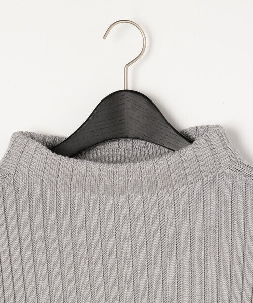Gabardine K.T(ギャバジンケーティー)の「ソフトウール ワイドリブベスト(ニット/セーター・レディース・グレー・9号)」の22枚目の写真