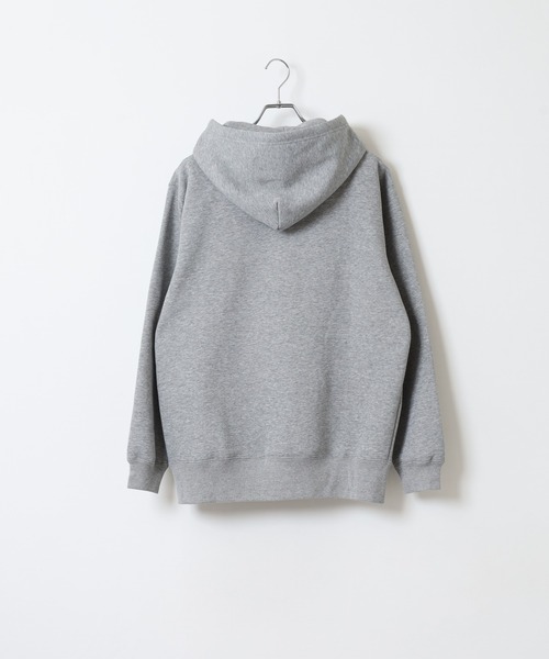 THRASHER(スラッシャー)の「THRASHER 4C BOX LOGO SWEAT L/S HOODIE 長袖スウェットプルオーバーパーカー(パーカー・メンズ・グレー/グレー系/ブラック/ブラック系・L/XL/M)」の5枚目の写真