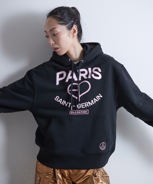 BlackpinkxPSG】Elevated Graphic Hoodie ST856- BLKPSG- BPP