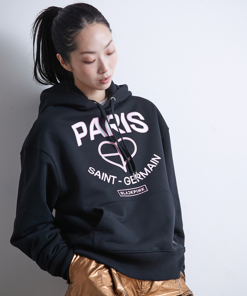 BlackpinkxPSG】Elevated Graphic Hoodie ST856- BLKPSG- BPP