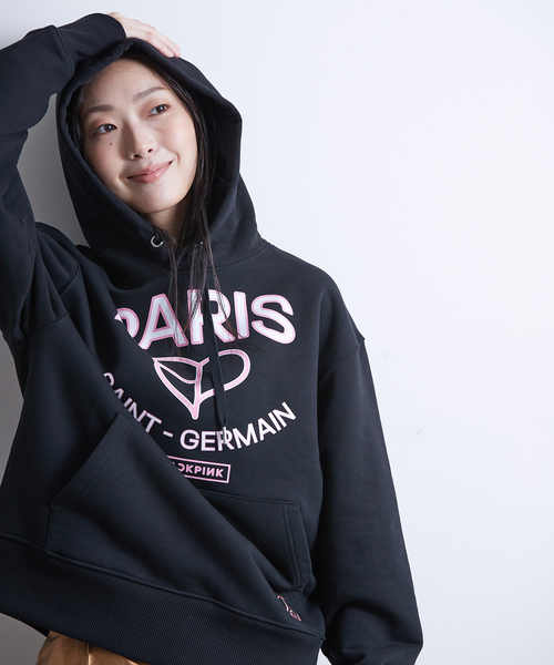 BlackpinkxPSG】Elevated Graphic Hoodie ST856- BLKPSG- BPP