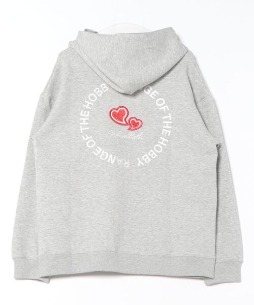 W/Rハートロゴプルパーカー（パーカー）｜adamsJUGGLER（アダムス