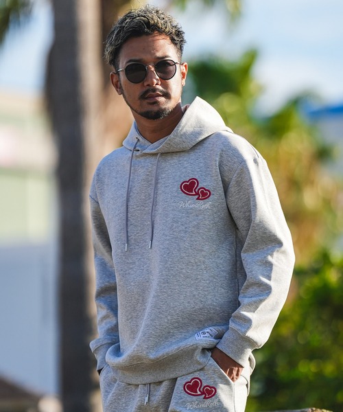 adamsJUGGLER（アダムスジャグラー）の「W/Rハートロゴプルパーカー（パーカー・メンズ・ブラック/グレー・M/XL）」の20枚目の写真