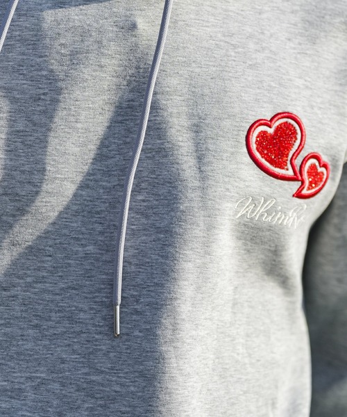 W/Rハートロゴプルパーカー（パーカー）｜adamsJUGGLER（アダムス
