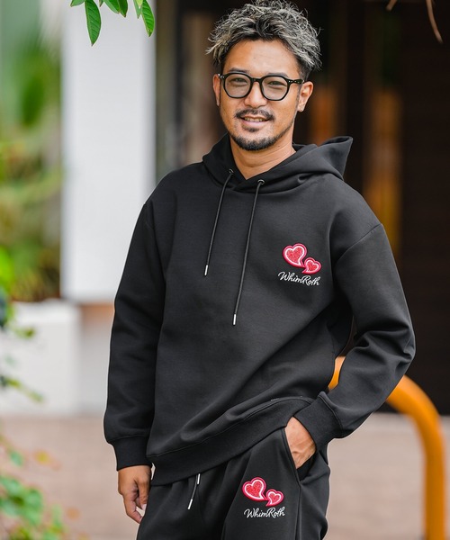 W/Rハートロゴプルパーカー（パーカー）｜adamsJUGGLER（アダムス